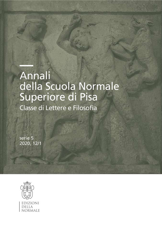V Serie, Vol. 12, Fasc. 1, Note e discussioni